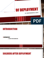 Impact of Deployment: By: Barchanowicz, Lewis