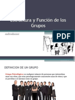 Estructura y Función de Los Grupos