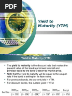 Yield to Maturity