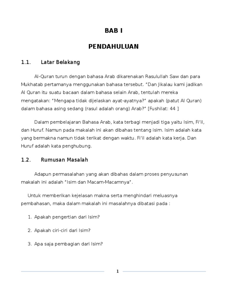 Kata Penghubung Dalam Bahasa Arab Rasanya