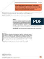 HELLER, Barbara; MELLO Jr._crítica Ao Determinismo Tecnológico_2014