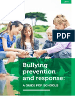 Bullying Prevention Response A Guide For Schools