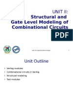 Unit II - Structural and Gate Level Modeling