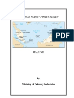 national forest policy review-malaysia