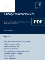 Change Communications Workshop