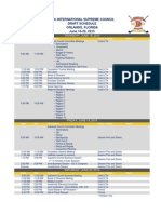 Isc Session Schedule Draft