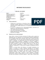 Informe Psicologico062715