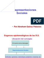 Las Representaciones Sociales