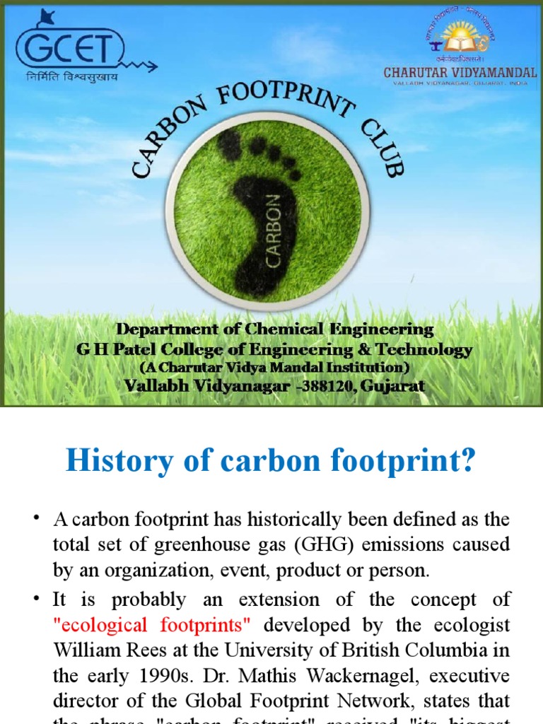 Carbon Footprint Club | PDF | Greenhouse Gas | Carbon Footprint