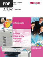 Catalogo Ricoh Mp 2851 Mp 3351 Pdf Image Scanner Fax