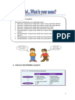 Diktat BHS Isnggris KLS Vii PDF