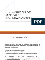 Conminucion de Minerales