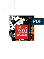 Documento 12 - Cómo Escribir Textos Académicos - La Reseña PDF