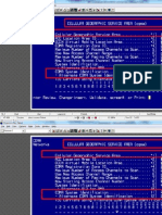 800-Band IFHO Parameter Setting