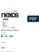 Günter Grass en México - Rafael Vargas