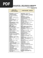 Glossário de Termos de RH em Inglês