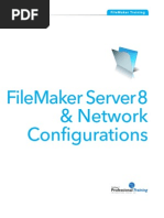 Filemaker Server8 & Network Configurations