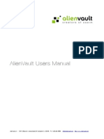 AlienVault Users Manual 1.0