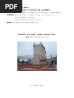 Relatório de visita favela