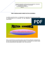 Analisis Economico y Politicas Economica 2014-01