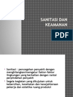 Keamanan Dan Sanitasi Pangan