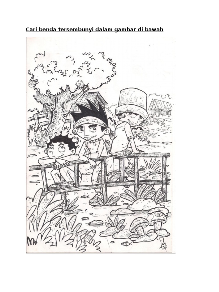 Cari Benda Tersembunyi Dalam Gambar Di Bawah Pdf