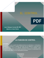 Control de Establecimientos de Salud