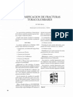 2001 Clasificación de Freacturas Toracolumbares