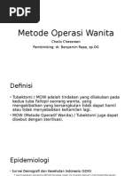 Download Metode operasi wanita by chalixchassreen SN270539625 doc pdf