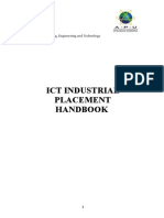 01 APU ICT Industrial Placement Handbook - Student