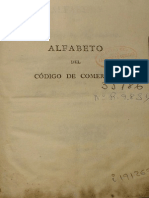 Pedro Antonio de Daguerre. Alfabeto Del Código de Comercio PDF