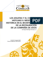 LOS JESUITAS Y EL CONCILIO  VATICANO II:
