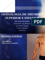 Osteología de Miembro Superior e Inferior