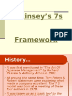 Mckinsey's 7s Framework - PPT