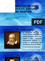 The Scientific Method of Galileo, Kepler and