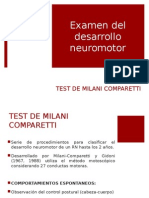 Evaluación del desarrollo neuromotor infantil con el Test de Milani-Comparetti
