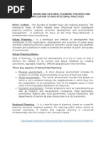 Download Overview of Urban and Regional Planning Theories and Issues Implication to Architectural Practices by Ren Mari SN270553188 doc pdf