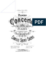 Saint-Saens - Piano Concerto No 1