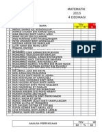 Matematik Tampal Dalam Buku Rekod