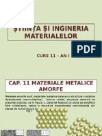 Cap 11 Materiale Metalice Amorfe