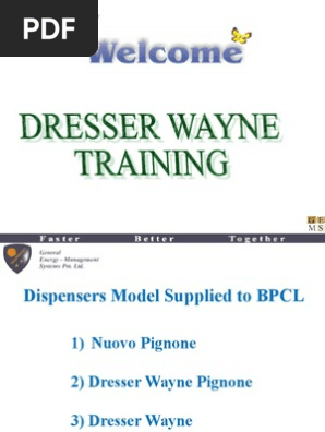 Dresser Wayne Mpds Training Power Supply Equipment