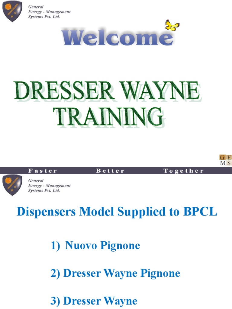 Dresser Wayne Mpds Training Power Supply Equipment
