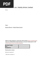 Download Business Plan for Soft Drink by Dafer Al Hilali SN270571697 doc pdf