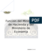 Ministerios de Hacienda y Economia
