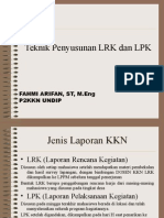 Teknik Penyusunan LRK & LPK