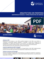 Asistencias Tecnicas SENEGAL - Arquitectura Sin Fronteras - España