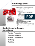 Powder Metallurgy (P/M) : ME 355 Sp'06 W. Li 1