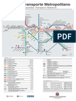 mapa da rede de metro sp
