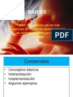 Uso de matriz BABIES - muerte perinatal