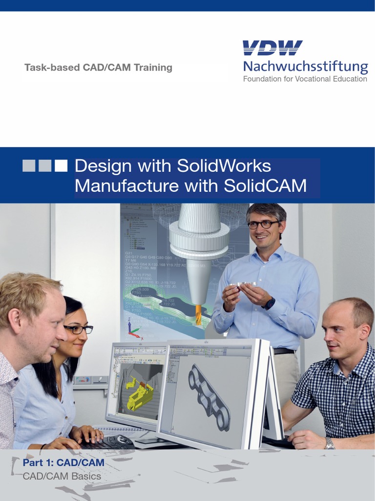 SolidWorks+SolidCAM EDU Training Course | PDF | Computer Aided Design ...